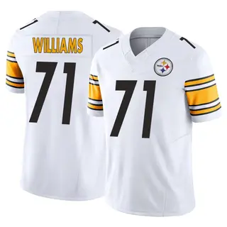 Pittsburgh Steelers Men's Aiden Williams Limited Vapor F.U.S.E. Jersey - White