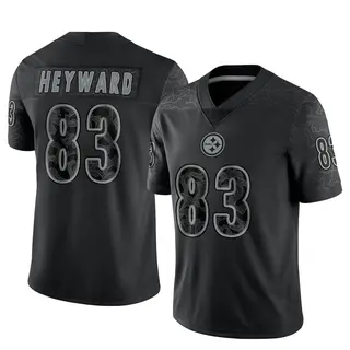 Pittsburgh Steelers Men's Connor Heyward Limited Reflective Jersey - Black
