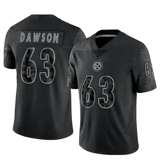Pittsburgh Steelers Men's Dermontti Dawson Limited Reflective Jersey - Black