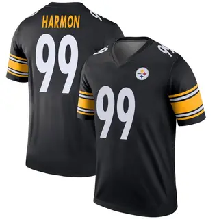 Pittsburgh Steelers Men's Derrick Harmon Legend Jersey - Black