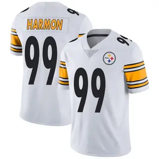 Pittsburgh Steelers Men's Derrick Harmon Limited Vapor Untouchable Jersey - White