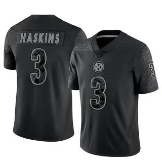 Pittsburgh Steelers Men's Dwayne Haskins Limited Reflective Jersey - Black