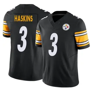 Pittsburgh Steelers Men's Dwayne Haskins Limited Vapor F.U.S.E. Jersey - Black