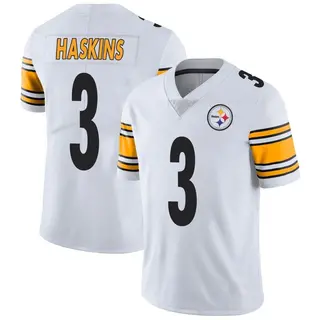 Pittsburgh Steelers Men's Dwayne Haskins Limited Vapor Untouchable Jersey - White