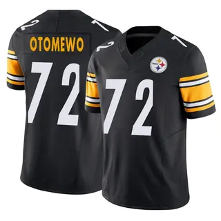 Pittsburgh Steelers Men's Esezi Otomewo Limited Vapor F.U.S.E. Jersey - Black
