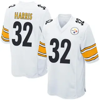 Pittsburgh Steelers Men's Franco Harris Game Jersey - White