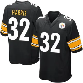 Pittsburgh Steelers Men's Franco Harris Game Team Color Jersey - Black