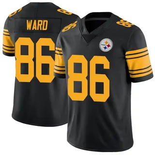 Pittsburgh Steelers Men's Hines Ward Limited Color Rush Jersey - Black