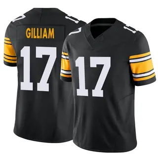 Pittsburgh Steelers Men's Joe Gilliam Limited Alternate Vapor F.U.S.E. Jersey - Black