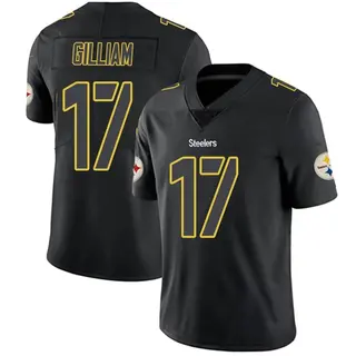 Pittsburgh Steelers Men's Joe Gilliam Limited Jersey - Black Impact