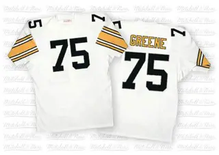 Pittsburgh Steelers Men's Joe Greene Authentic Throwback Jersey - White