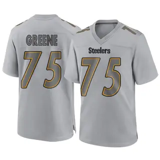 Pittsburgh Steelers Men's Joe Greene Game Atmosphere Fashion Jersey - Gray