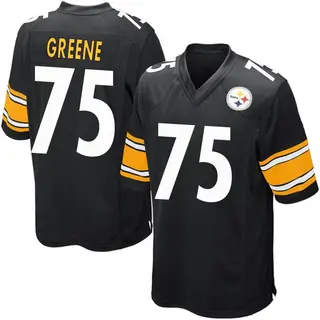 Pittsburgh Steelers Men's Joe Greene Game Team Color Jersey - Black