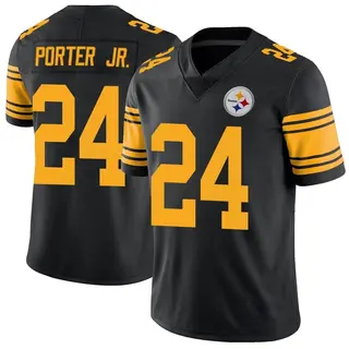 Pittsburgh Steelers Men's Joey Porter Jr. Limited Color Rush Jersey - Black