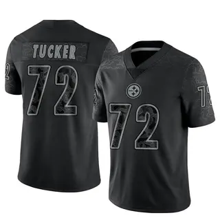 Pittsburgh Steelers Men's Jordan Tucker Limited Reflective Jersey - Black