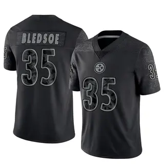 Pittsburgh Steelers Men's Joshuah Bledsoe Limited Reflective Jersey - Black