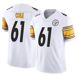 Pittsburgh Steelers Men's Mason Cole Limited Vapor F.U.S.E. Jersey - White