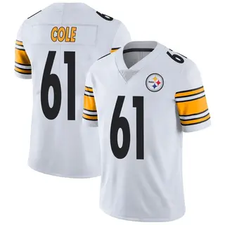 Pittsburgh Steelers Men's Mason Cole Limited Vapor Untouchable Jersey - White