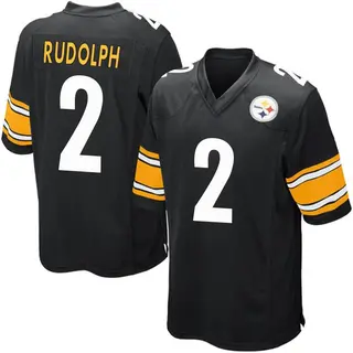 Pittsburgh Steelers Men's Mason Rudolph Game Team Color Jersey - Black