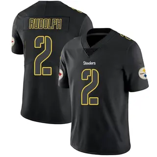 Pittsburgh Steelers Men's Mason Rudolph Limited Jersey - Black Impact