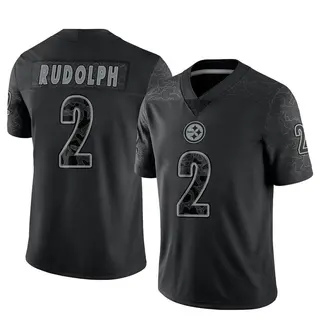 Pittsburgh Steelers Men's Mason Rudolph Limited Reflective Jersey - Black