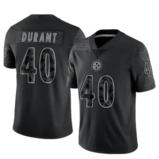 Pittsburgh Steelers Men's Mataeo Durant Limited Reflective Jersey - Black