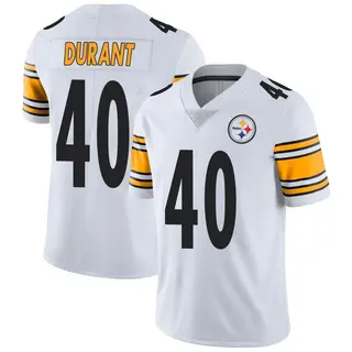 Pittsburgh Steelers Men's Mataeo Durant Limited Vapor Untouchable Jersey - White