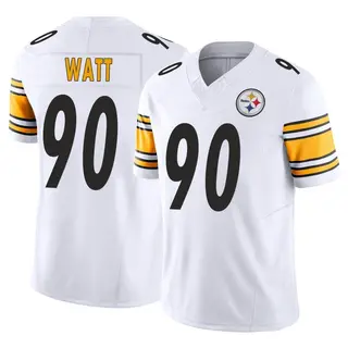 Pittsburgh Steelers Men's T.J. Watt Limited Vapor F.U.S.E. Jersey - White