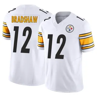 Pittsburgh Steelers Men's Terry Bradshaw Limited Vapor F.U.S.E. Jersey - White