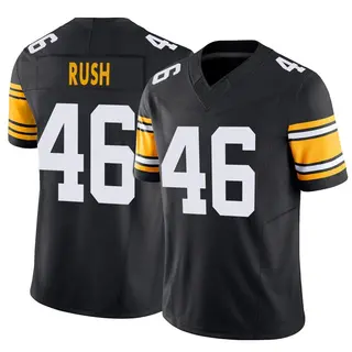 Pittsburgh Steelers Men's Thomas Rush Limited Alternate Vapor F.U.S.E. Jersey - Black