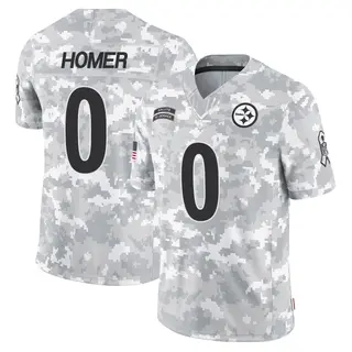 Pittsburgh Steelers Men's Travis Homer Limited 2024 Salute to Service Jersey - Arctic Camo