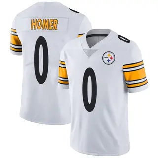 Pittsburgh Steelers Men's Travis Homer Limited Vapor Untouchable Jersey - White