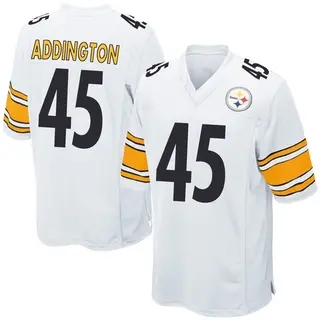 Pittsburgh Steelers Men's Tucker Addington Game Jersey - White
