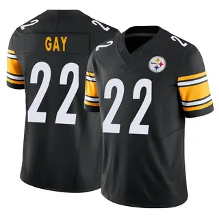 Pittsburgh Steelers Men's William Gay Limited Vapor F.U.S.E. Jersey - Black