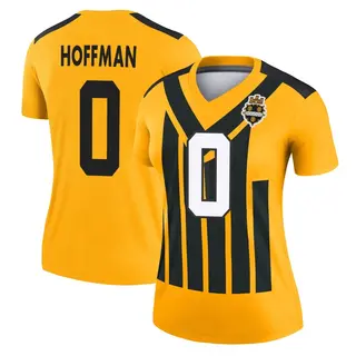 Pittsburgh Steelers Women's Brock Hoffman Legend Alternate 1933 Throwback Performance Jersey - Gold