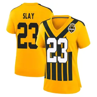 Pittsburgh Steelers Women's Darius Slay Jr. Game Alternate 1933 Throwback Jersey - Gold