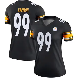 Pittsburgh Steelers Women's Derrick Harmon Legend Jersey - Black