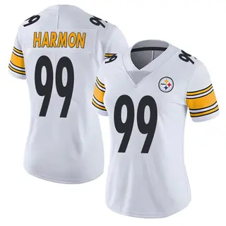 Pittsburgh Steelers Women's Derrick Harmon Limited Vapor Untouchable Jersey - White