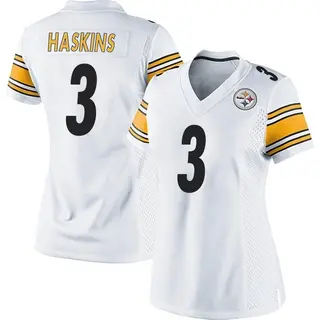 Pittsburgh Steelers Women's Dwayne Haskins Game Jersey - White