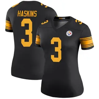 Pittsburgh Steelers Women's Dwayne Haskins Legend Color Rush Jersey - Black