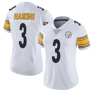 Pittsburgh Steelers Women's Dwayne Haskins Limited Vapor Untouchable Jersey - White