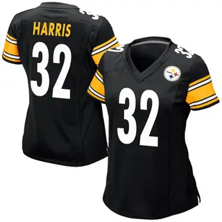 Pittsburgh Steelers Women's Franco Harris Game Team Color Jersey - Black