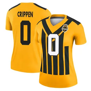 Pittsburgh Steelers Women's Greg Crippen Legend Alternate 1933 Throwback Performance Jersey - Gold