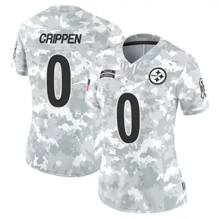Pittsburgh Steelers Women's Greg Crippen Limited 2024 Salute to Service Jersey - Arctic Camo