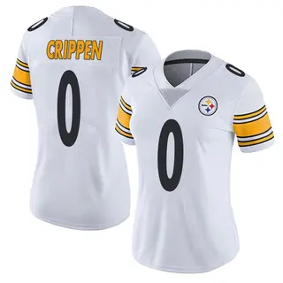 Pittsburgh Steelers Women's Greg Crippen Limited Vapor Untouchable Jersey - White