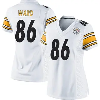Pittsburgh Steelers Women's Hines Ward Game Jersey - White