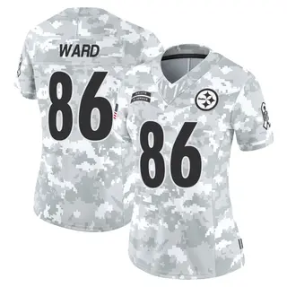 Pittsburgh Steelers Women's Hines Ward Limited 2024 Salute to Service Jersey - Arctic Camo