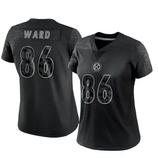 Pittsburgh Steelers Women's Hines Ward Limited Reflective Jersey - Black