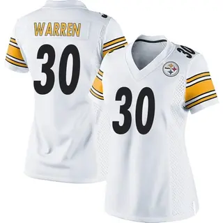 Pittsburgh Steelers Women's Jaylen Warren Game Jersey - White