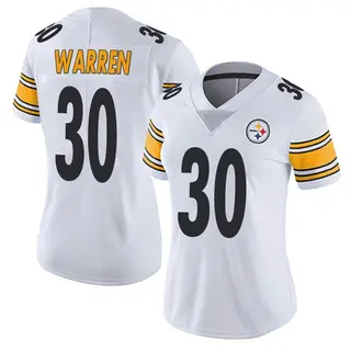 Pittsburgh Steelers Women's Jaylen Warren Limited Vapor Untouchable Jersey - White